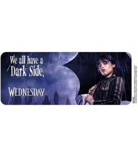 Taza Miércoles Wednesday Lado Oscuro Netflix Cerámica 315 mls