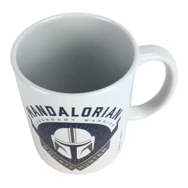 Taza Cazarrecompensas The Mandalorian Star Wars Cerámica 315 mls