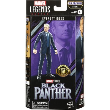 Figura Everett Ross Black Panther Marvel Legends Articulada 16 cms