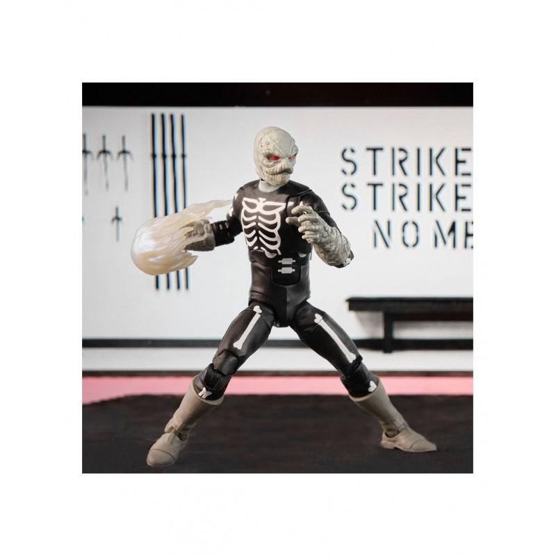 Figura Skeleputty Power Rangers & Cobra Kai Articulada 15 cms