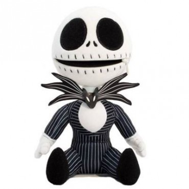 Peluche Jack Skellington Pesadilla Antes de Navidad Nightmare Before Christmas Zippermouth Boca de Cremallera 23 cms