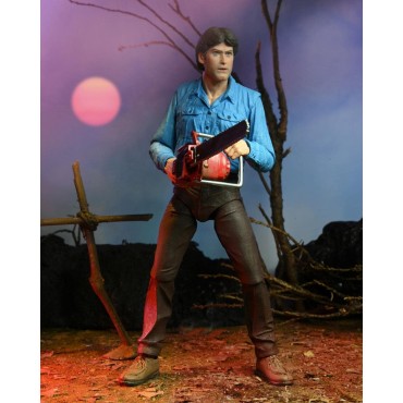 Figura Ultimate Ash Evil Dead 40 Aniversario Articulada 18 cms