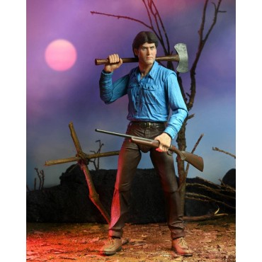 Figura Ultimate Ash Evil Dead 40 Aniversario Articulada 18 cms