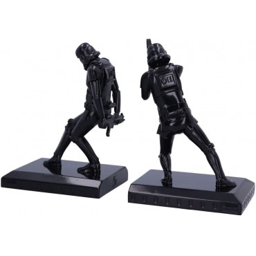 Sujeta Libros Black Stormtroopers Star Wars 19 cms