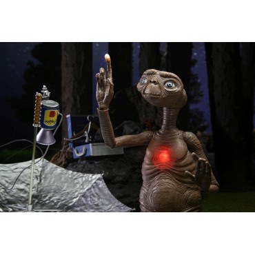 Figura E.T. Deluxe con Pecho Iluminación LED 40 Aniversario Articulada 12 cms