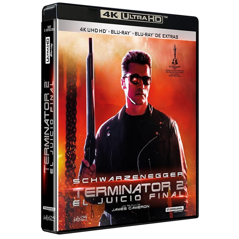 Terminator 2: El juicio final (4K UHD + Blu-ray + Blu-ray Extras) [Blu-ray]