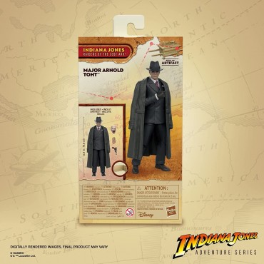 Figura Major Arnold Toht Indiana Jones Articulada 15 cms
