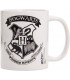 Taza Hogwarts Escudo Negro Harry Potter Cerámica 315 mls