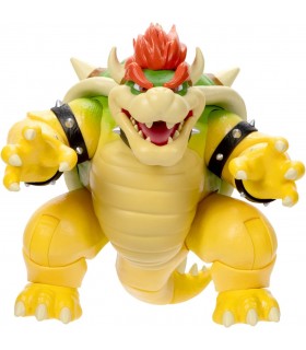 Figura Bowser Super Mario Bros La Película Articulada 18 cms