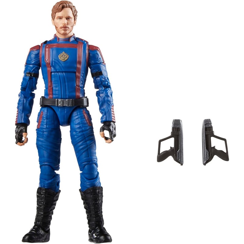 Figura Star-Lord Guardianes de la Galaxia Vol. 3 Marvel Legends Articulada 15 cms 