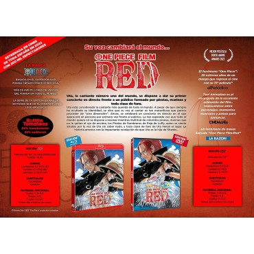 One Piece Red Bluray Película [Blu-ray]