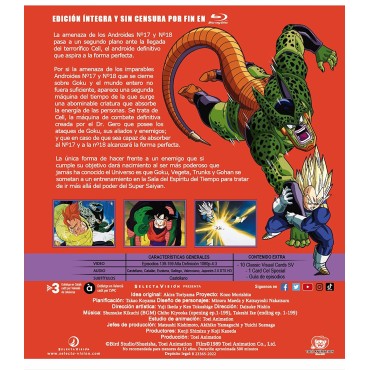 Dragon Ball Z Box 8 Bluray episodios 139 a 159 (21 episodios) [Blu-ray]