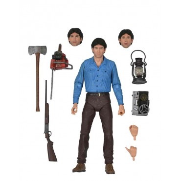 Figura Ultimate Ash Evil Dead 40 Aniversario Articulada 18 cms