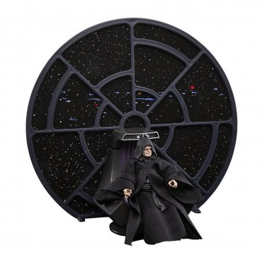 Figura Emperador Palpatine en Trono Diorama Articulada 9,5 cms