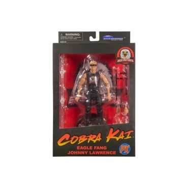 Figura Johnny Lawrence Eagle Fang Cobra Kai Articulada 18 cms