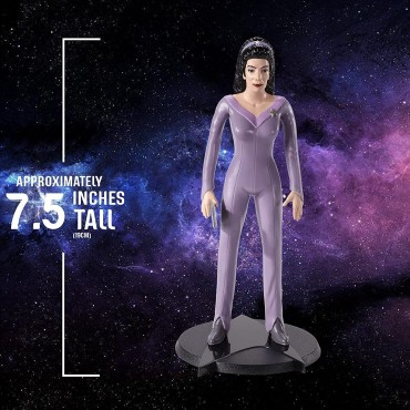 Figura Deanna Troi Star Trek La Nueva Generación Flexible 19 cms