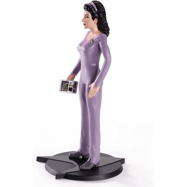 Figura Deanna Troi Star Trek La Nueva Generación Flexible 19 cms