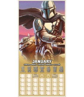 Calendario 2023 The Mandalorian Star Wars Grande