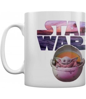 Taza Cuna Grogu The Mandalorian Star Wars Cerámica 320 mls