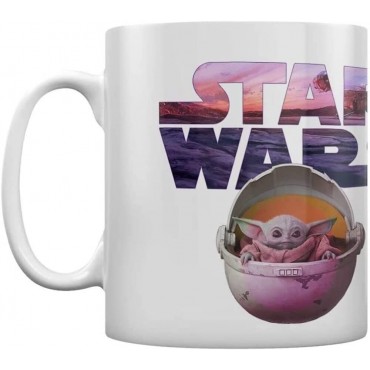 Taza Cuna Grogu The Mandalorian Star Wars Cerámica 320 mls