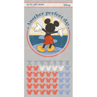 Calendario 2023 Mickey & Minnie Disney Grande