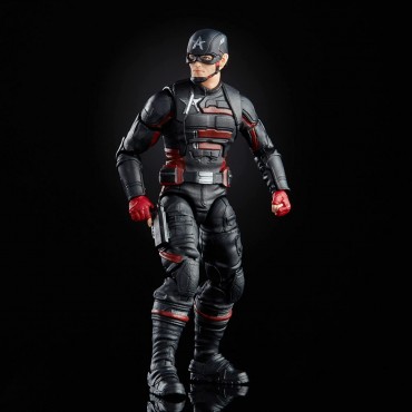 Figura U.S. Agent Marvel Legends Falcon & Winter Soldier con Build-A-Figure Articulada 15 cms 