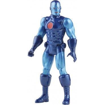 Figura Iron Man Stealth Armor Marvel Legends Retro Articulada 9,5 cms