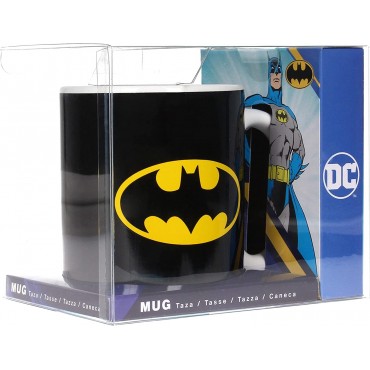 Taza Batman Logo DC Cerámica 320 mls