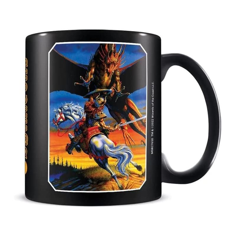 Taza Cazador de Dragones a Caballo Dungeons & Dragons Cerámica 320 mls