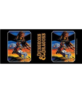 Taza Cazador de Dragones a Caballo Dungeons & Dragons Cerámica 320 mls