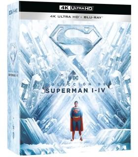 Superman I-IV [4K UHD,Blu-ray] (1978,1980,1983)