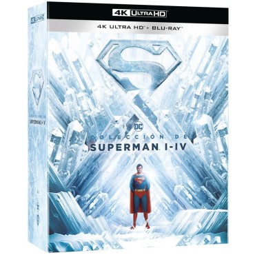 Superman I-IV [4K UHD,Blu-ray] (1978,1980,1983)
