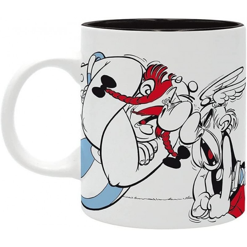 Taza Mejores Amigos Astérix y Obélix Cerámica 320 mls