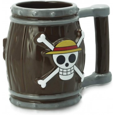 Taza Barril One Piece 3D 350 mls