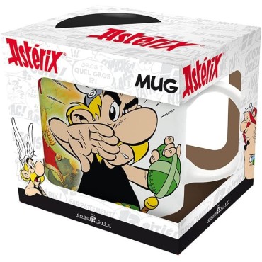 Taza Astérix Mapa Astérix y Obélix Cerámica 320 mls