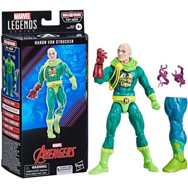 Figura Baron Von Strucker Marvel Legends Articulada 15 cms