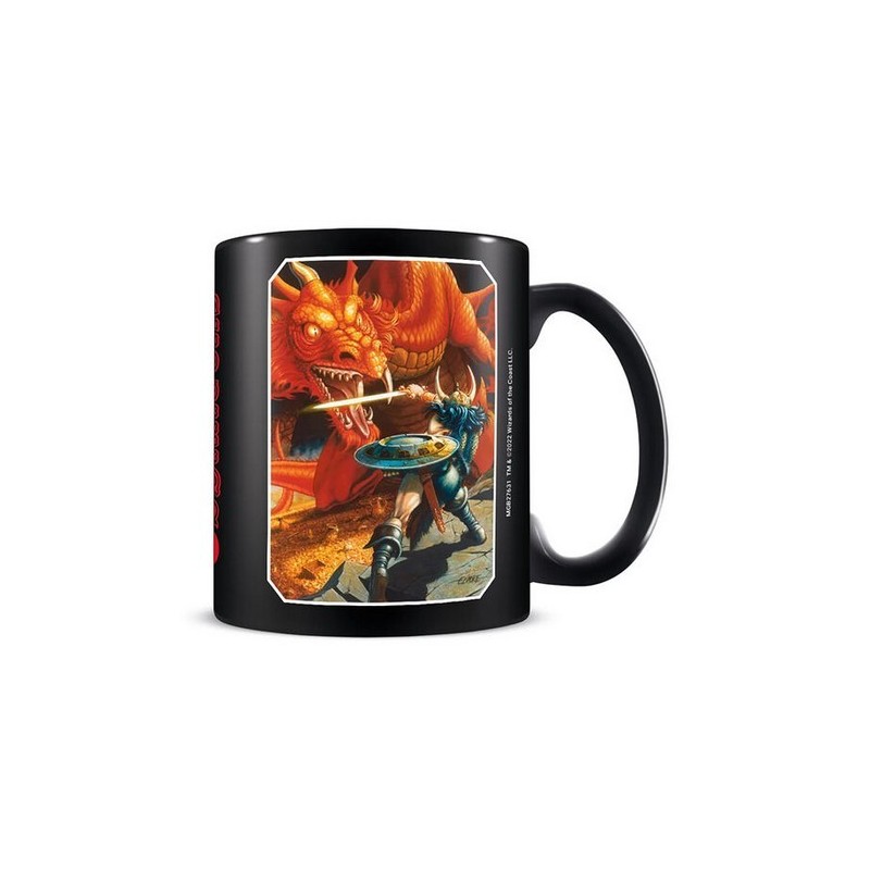 Taza Cazador de Dragones Dungeons & Dragons Cerámica 320 mls