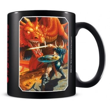 Taza Cazador de Dragones Dungeons & Dragons Cerámica 320 mls