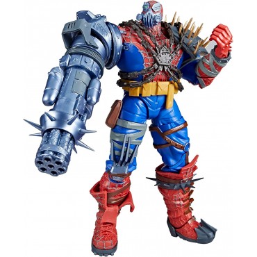 Figura Cyborg Spider-Woman Spider-Man Across the Spiderverse Part One Marvel Legends Articulada 23 cms