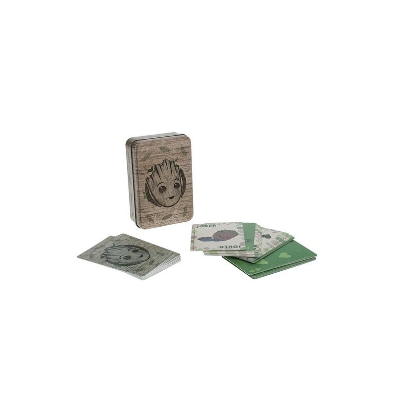 Baraja de Cartas Groot Francesa I Am Groot Marvel 