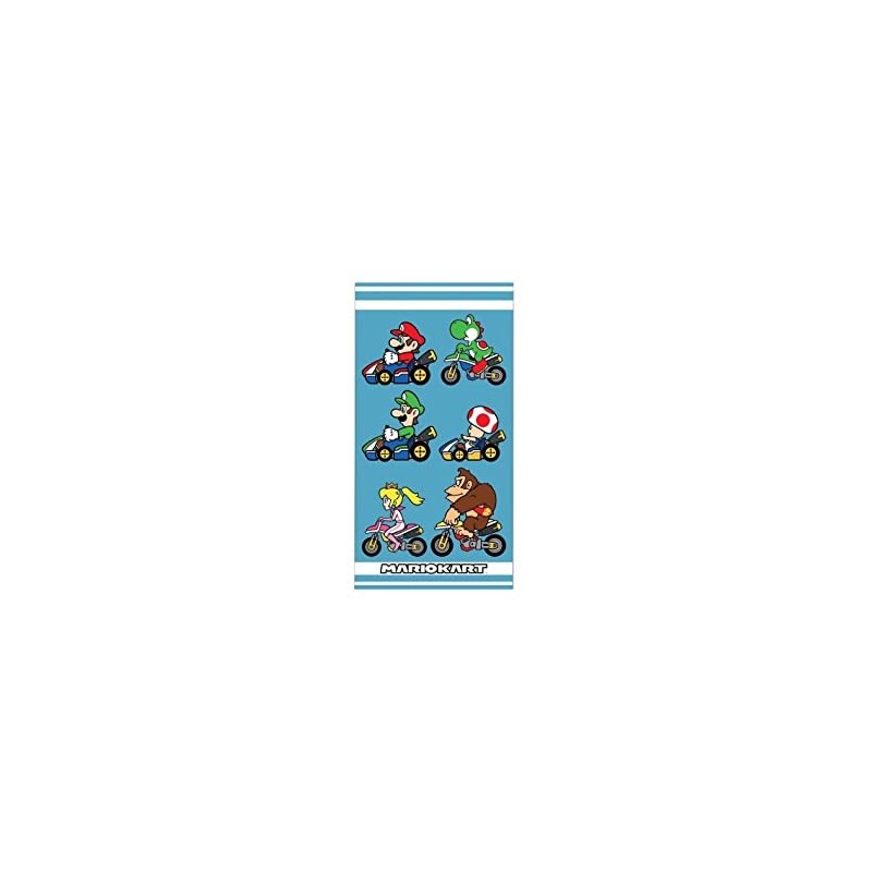 Toalla Mario Kart Super Mario Bros Algodón 100%