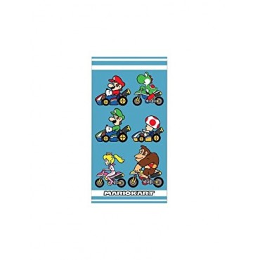 Toalla Mario Kart Super Mario Bros Algodón 100%