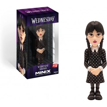 Figura Miércoles Addams Wednesday Addams 12,5 cms