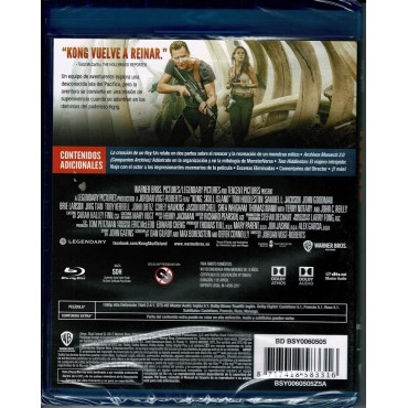 Kong: La Isla Calavera [Blu-ray]