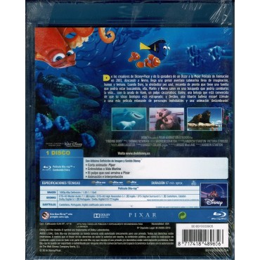 Buscando A Dory [Blu-ray]