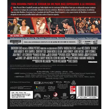 Scream 2 (4K UHD) [Blu-ray]