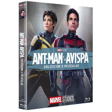 Ant-Man + Ant-Man and The Wasp +  Ant-Man and The Wasp: Quantumania [BLU_RAY]
