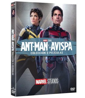Ant-Man + Ant-Man and The Wasp +  Ant-Man and The Wasp: Quantumania [DVD]