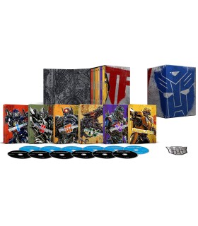 Transformers 6-Movie Collection (Steelbook) (4K UHD + Blu-ray): Transformers, La Venganza de los Caidos, El Lado Oscuro de la Lu