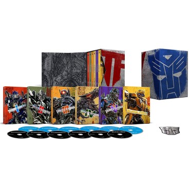 Transformers 6-Movie Collection (Steelbook) (4K UHD + Blu-ray): Transformers, La Venganza de los Caidos, El Lado Oscuro de la Lu
